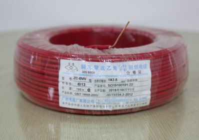 銅芯聚氯乙烯絕緣聚氯乙烯護套圓形電纜